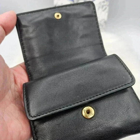Dior Leather D-Fence Compact Wallet - Picture 10 of 16